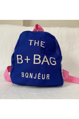 Fatozel Çanta The Bag Saks Renk Sırt Çantası Fç-00046 Saks