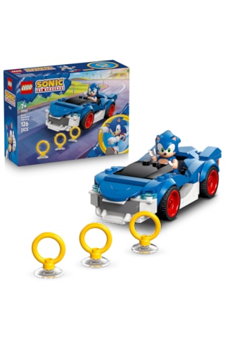 LEGO® Sonic the Hedgehog™ Sonic: Şimşek Araba 77117 – 7 Yaş Üzeri Çocuklar için Minifigür İçeren Oyuncak Yapım Seti (126 Parça)