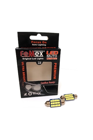Femex Premium 4014 Chipset 21Smd Sofit Led Ampul 36Mm