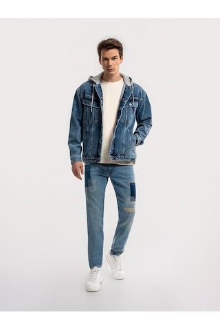 LOFT Regular Fit Erkek Ceket Lf2036128 Q1.v1 Denim