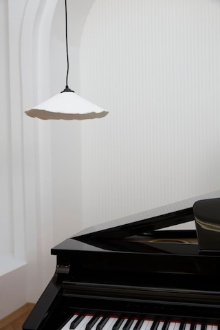 Eva Tasarım Modern Avize Tüm Çap 30 Cm Beyaz