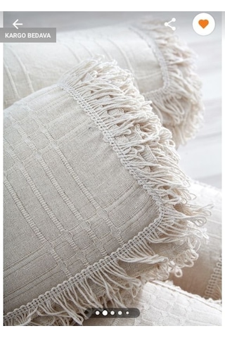 %100 Pamuklu Buldan Işi Çok Renkli Çekyat-Koltuk Örtüsü 180 350