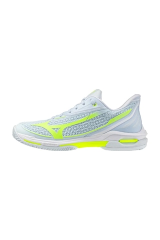 Mizuno Wave Exceed Tour 7 Cc Kadın Tenis Ayakkabısı Beyaz / Sarı Çok Renkli