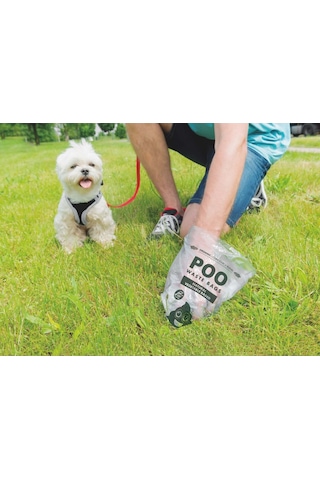 M-pets Poo Dışkı Poşeti 15 Yaprak Nane Kokulu 8li Paket