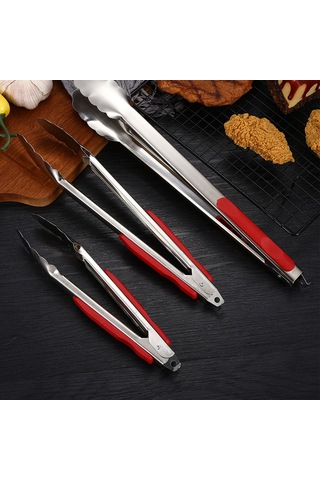 Xiyyadms 22cm Çelik Gıda Kırpıcı, Isıya Dayanıklı, Anti Kayma, Barbekü, Bufet, Steak İçin Ev Ofis Mutfak Gereci Diğer