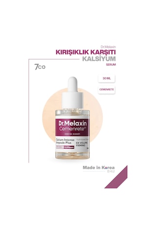 Rebornic Teknolojili Kalsiyum Kırışıklık Karşıtı & Sıkılaştırıcı Yüz & Göz Çevresi Ampülü 30ml