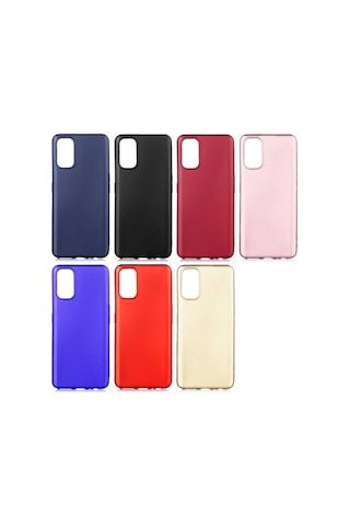 Realme 7 Pro Kılıf Zore Premier Silikon Kapak Rose Gold