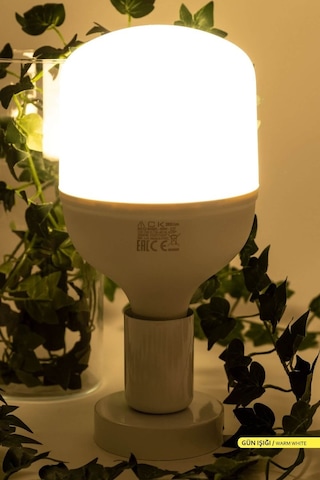 ACK LED T120 Ampul 3000K Gün Işığı 220V 40W E27