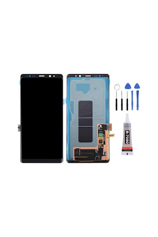 Samsung Note 9 Mavi Uyumlu Lcd Ekran Dokunmatik Tamir Seti Yapıştırcı Set Yedcom