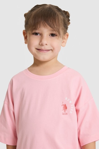 U.s. Polo Assn. Kız Çocuk Somon Pijama Takım 50326612-vr047