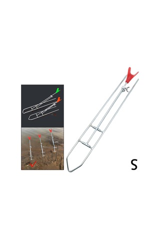 Homyl Katlanabilir Olta Kutup Tutucu Ayarlanabilir Katlanır 38cm