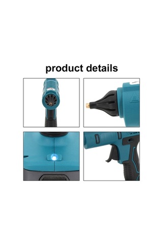 Dancemonkey Profesyonel Kablosuz Sıcak Tutkal Makinesi, Taşınabilir Şarj Edilebilir El Sanatl Tabancası