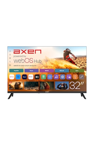 Axen AX32HMLN-W02S 32'' Hdr Webos 2.0s D-Dual LED