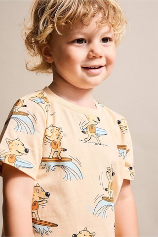 Defacto Hayvan Baskılı 2li Somon Pijama Takımı Erkek Bebek H8212a526hsog322 Turuncu-og322