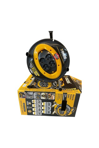 Makaralı Uzatma Kablosu 3x2,5 30mt Sgs 2134
