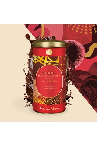 Mim And More Ahududulu Sıcak Çikolata Raspberry Hot Chocolate Tin 200 G