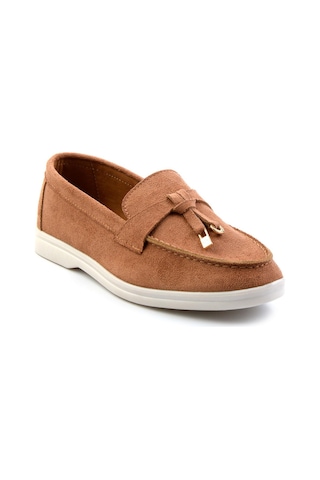 Taba Kadın Loafer Ayakkabı K01140004672 Taba