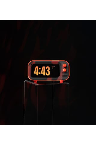 Retro Tv Magsafe Şarj Standı & Telefon Tutucu İphone 15/16 Pro Uyumlu -fibrika Store - V1 / Kırmızı