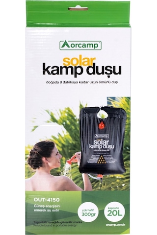 Orcamp Solar Kamp Duşu