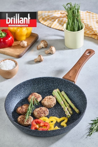 Alpha Bio Granit Tava 32 Cm Gri