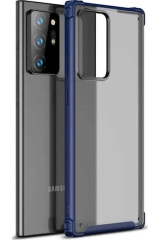 Galaxy Note 20 Ultra Kılıf Zore Volks Kapak Lacivert