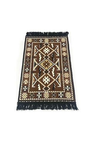Shark Anadolu Kilim Kahve Renkli
