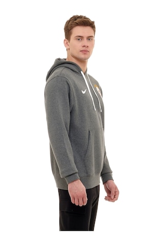 Galatasaray Lisanslı Nike Kapüşonlu Erkek Sweat 098 Koyu Gri