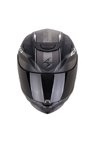 Scorpion Exo 391 Ava Kapalı Motosiklet Kaskı Mat Siyah Gümüş