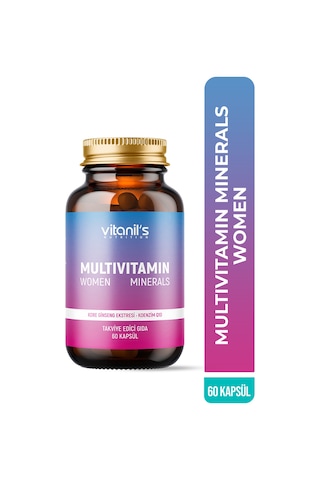 Vitanil's Multivitamin Women 60 Kapsül
