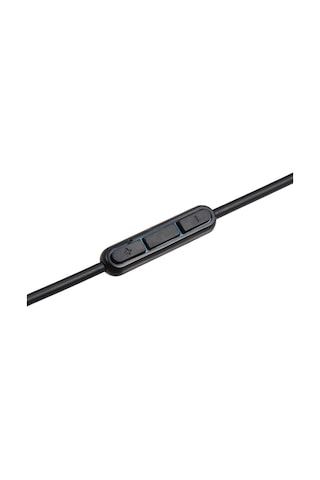 Gajeena Bose Qc25 Kulaklık İçin Mikrofonlu Ses Kablosu - 3.5mm/2.5mm Altın Kaplı Uçlar, Ses Kontrolü, Tpe Malzeme, 140cm Siyah