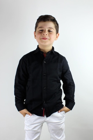 Doctor Junior Erkek Çocuk Gömlek Uzun Kol Siyah