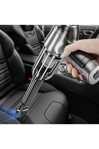 Ally St-6645 Pro 95000pa Portatif Ev Ve Araç Şarjlı El Süpürgesi