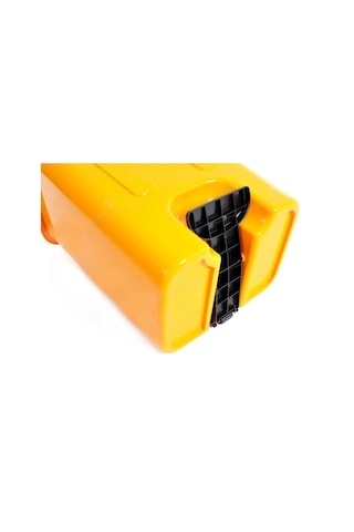 Omnipazar Sy-4255 40 Lt Köşeli Pedallı Plastik Çöp Kovası İç Kovasız Sarı