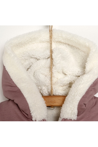 Bebbek Little Cutie Welsoft Detaylı Yelek Leylak
