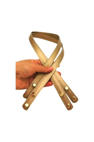 Çanta Aksesuar Vidalı Trok Rivet Light Gold Renk 4 Adet