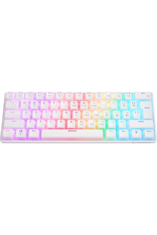 Rampage Radiant K11 Mavi Switch Kablolu RGB Mekanik Oyuncu Klavye