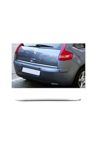 Citroen C4 Hb Krom Bagaj Alt Çıta P.çelik 2004-2010 Arası