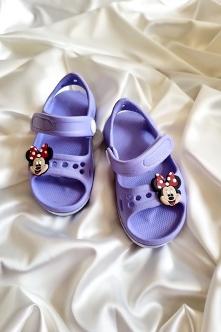 Akınal Bella Işıklı Çocuk Sandalet E274-lila Lila