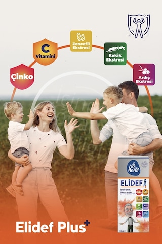 Dr. Henri Elidef Zencefil C Vitamini ve Çinko İçeren Takviye Edici Gıda 150 ML