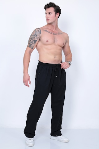 Lukitus Erkek Büyük Beden Eşofman Altı Siyah