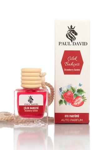 Paul David Dekoratif Araç Oto Kokusu Çilek Bahçesi 10ml