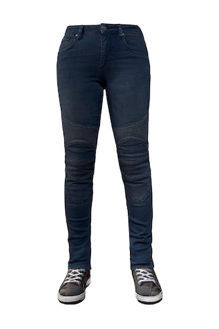 Thebikerjeans Evo Ultra Flexi Dark Blue Korumalı Motosiklet Kot Pantolonu Kadın