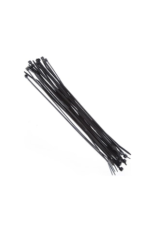 Tek-iş Plastik Kablo Bağı Klipsi Cırt Kelepçe 200 Mm X 2.5 Mm Siyah 50 Adet