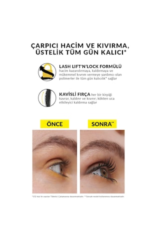 Wondercurl Maskara Ve Pırıltılı Göz Kalemi Paketi Diğer