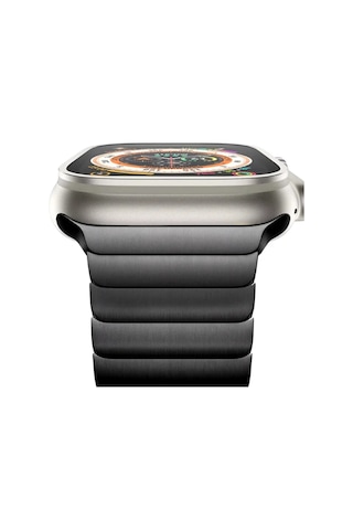 Wearfitpro Apple Uyumlu Watch Paslanmaz Çelik Bilezik Akıllı Saat Kordonu 45-49mm Series 7, 8, 9, 10, Se, Ultra