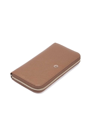 Tergan Taba Deri Kadın Cüzdan - S1cb00005734-b67 Taba