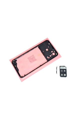 Tkgz - Oppo A54 Full Kasa Arka Kapak Batarya Kapağı - Siyah Çok Renkli