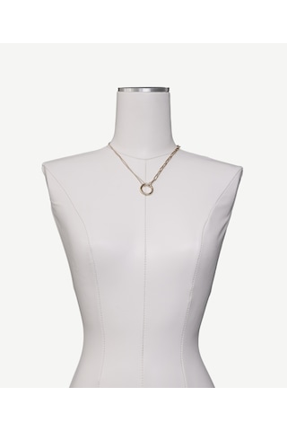 Yargıcı Halka Uçlu Zincir Kolye 26ykbj8170x 630 Renkli