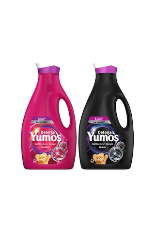 Yumoş Siyah Ve Koyu Renkli Giysiler İçin Deterjan 2520 Ml Renkli 2950 ML