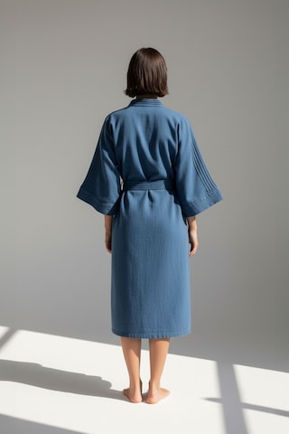 Jojomia Lavinia Uzun Kollu Kadın Sabahlık / Kimono Denım